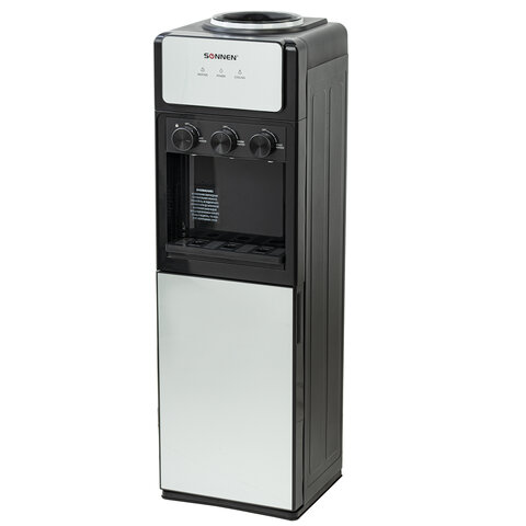 Кулер для воды SONNEN FSE-03Ri, напольный, НАГРЕВ/ОХЛАЖДЕНИЕ ЭЛЕКТРОННОЕ, 3 крана, шкаф, 455743 Кулер для воды SONNEN FSE-03Ri, напольный, НАГРЕВ/ОХЛАЖДЕНИЕ ЭЛЕКТРОННОЕ, 3 крана, шкаф, 455743