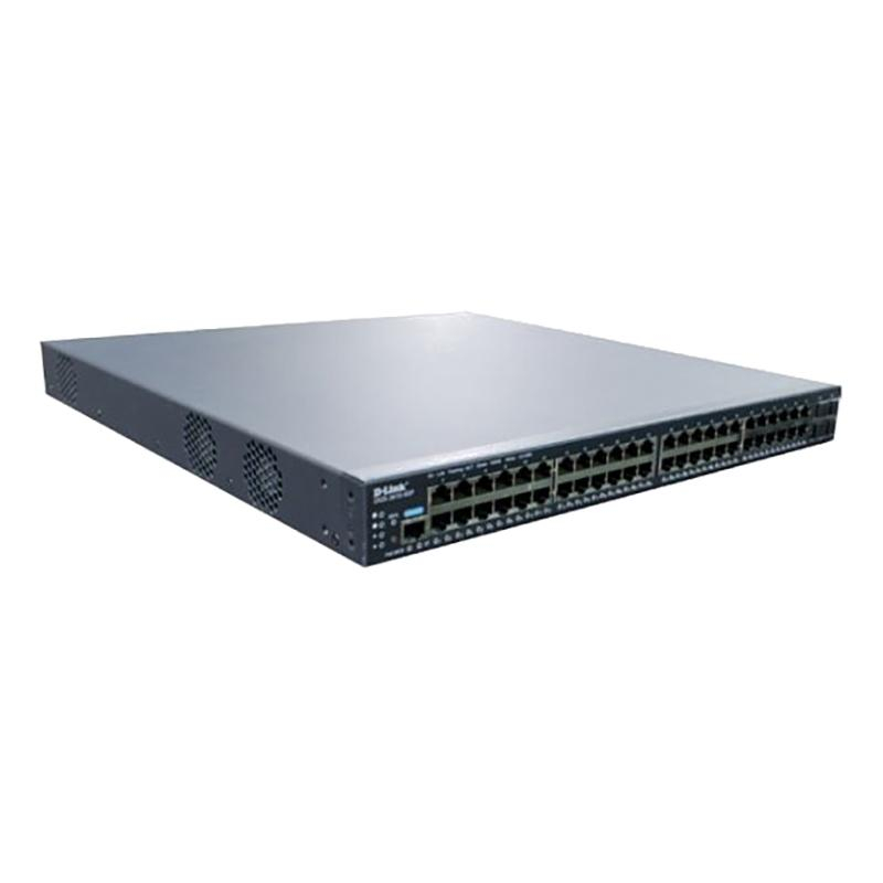 Коммутатор D-Link DGS-3610-50P/E 44х10/100/1000Base-T, 4х1000Base-T/SFP