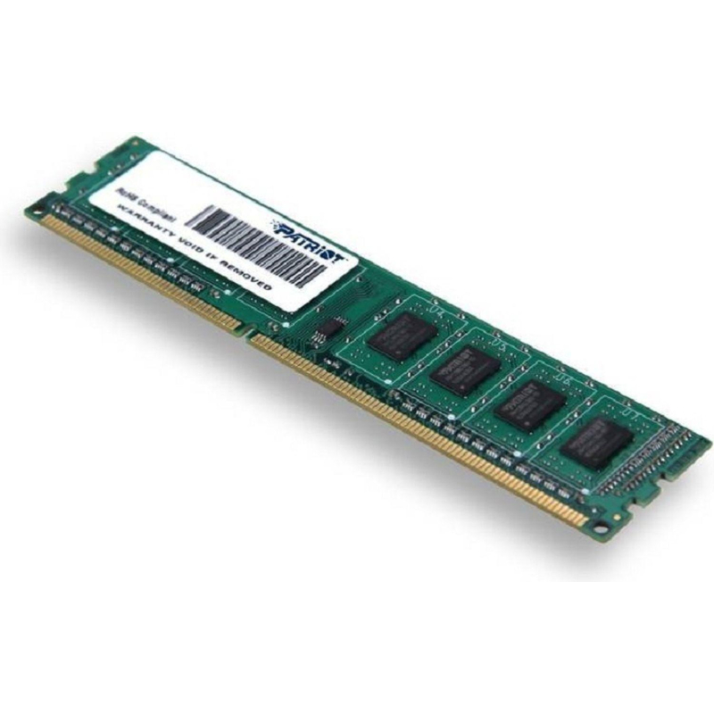 Модуль памяти Patriot DDR3 4Gb pc-12800 1600MHz (PSD34G160081)