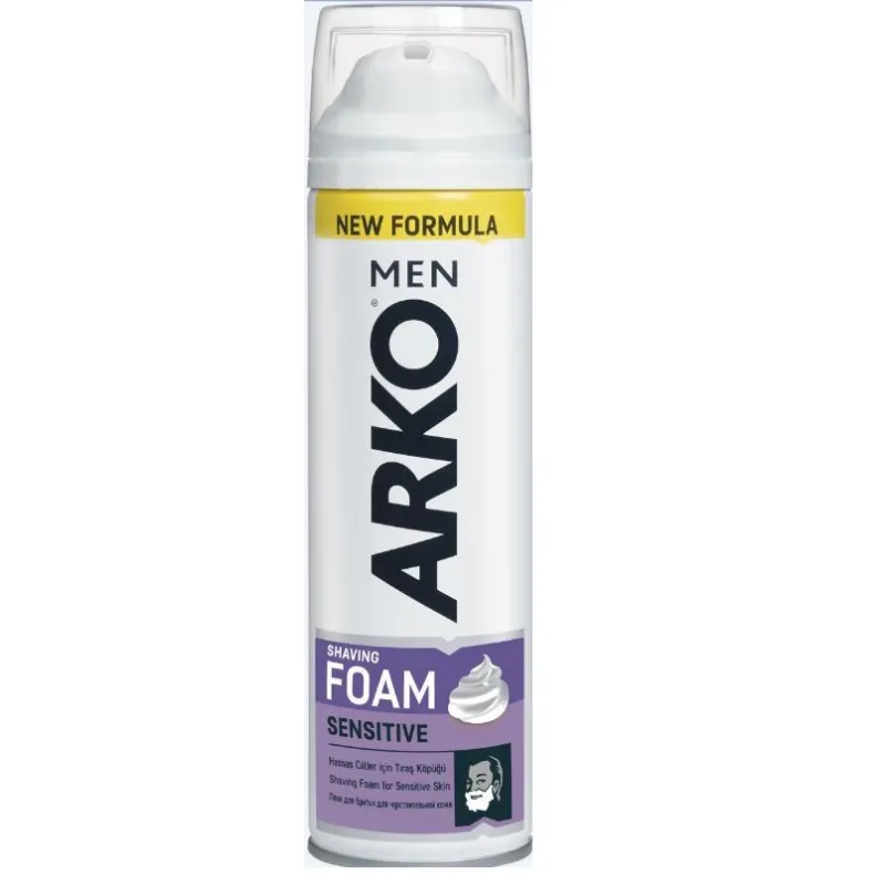 Пена для бритья Arko men Sensitive 200 мл