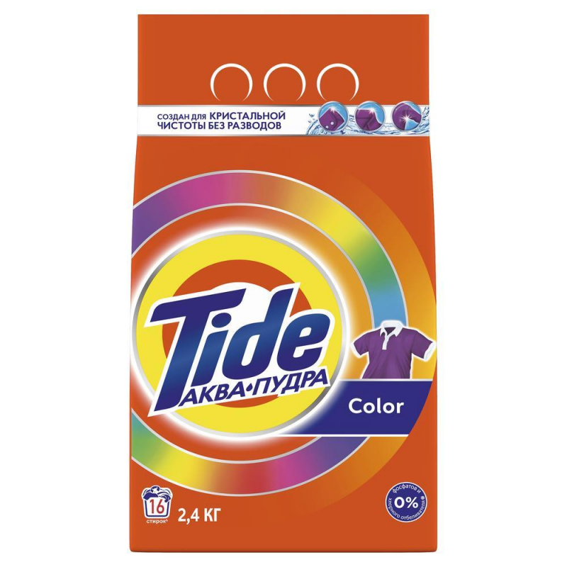 Порошок стиральный TIDE Color 2,4кг
