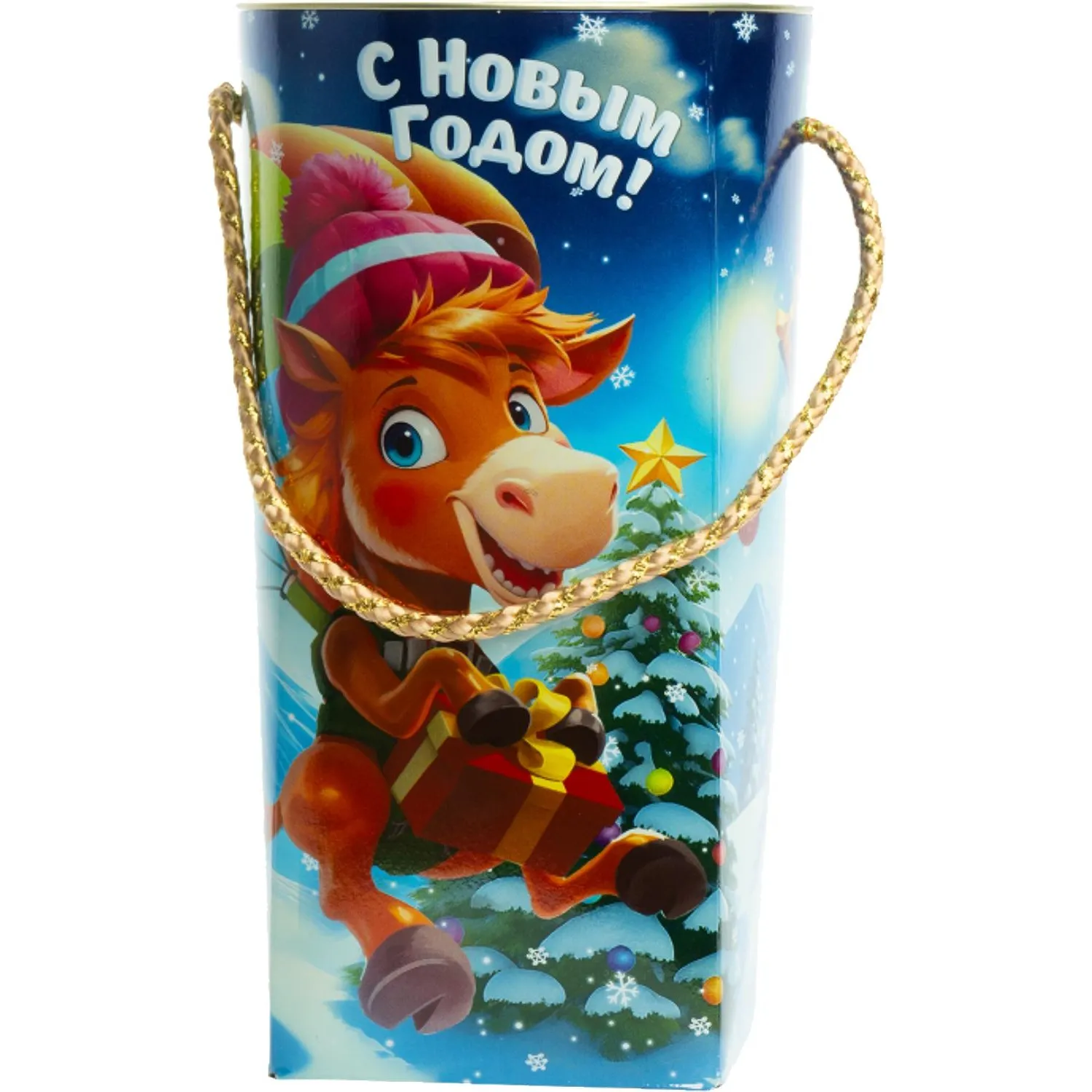 Новогодний сладкий подарок И-го-гоша Туба 1000 грамм, K071