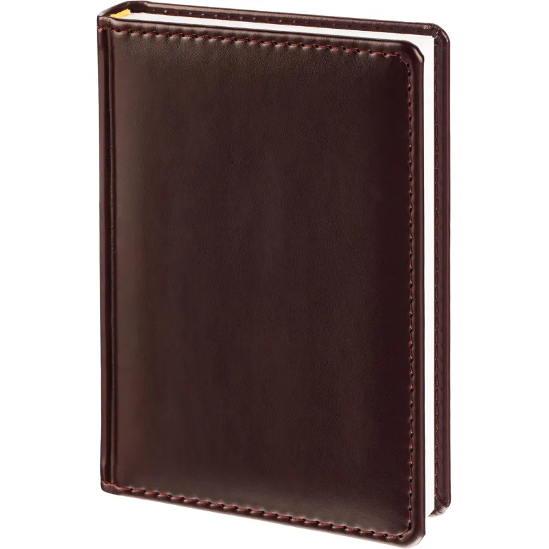 Ежедневник датированный 2026 АТТАСНЕ А6, 176л, 110х155мм Каньон, бордовый