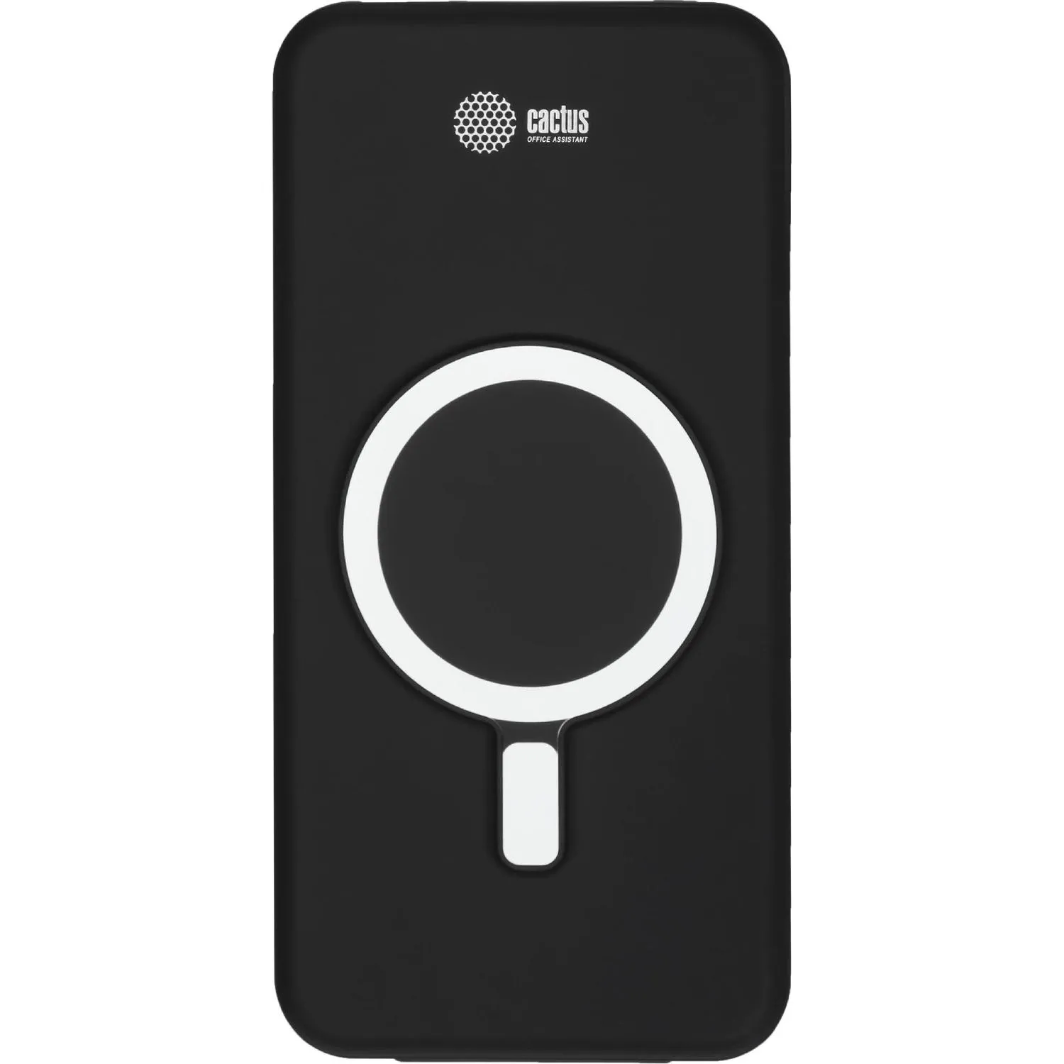 Внешний аккумулятор Cactus CS-PBFSRT-10000 10000mAh 4.5A 1xUSB WLS зар/черн