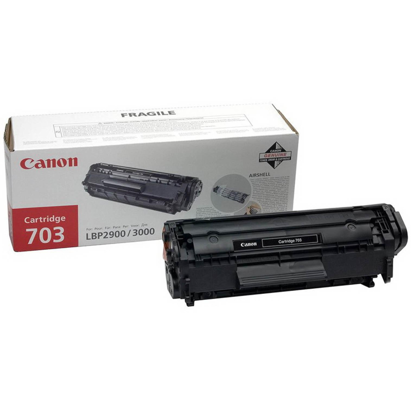 Картридж лазерный Canon 703 (7616A005) чер. для LBP2900/3000