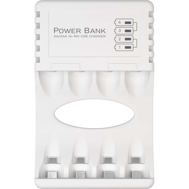 Зарядное устройство GP 270AAHC/CPB-2CR4 для 4-х аккумуляторов (в комплекте 4 аккумулятора АА ёмкостью 2700 мАч)