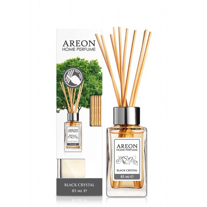 Аромадиффузор с палочками Areon Home perfume sticks Черный кристалл 85 мл