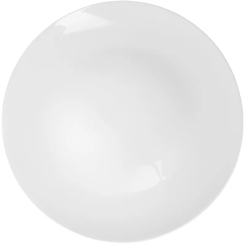 Тарелка обеденная Trivor фарфор 27 см белая (6 штук в упаковке)