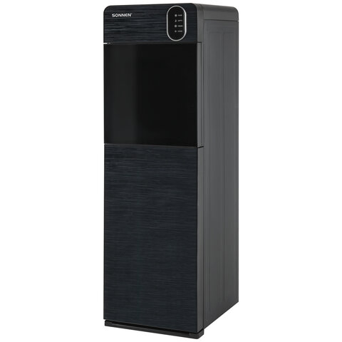Кулер для воды SONNEN FSE-03Bi напольный, нагрев/охлаждение, НИЖНЯЯ ЗАГРУЗКА, 3 крана, графит, 455744 Кулер для воды SONNEN FSE-03Bi напольный, нагрев/охлаждение, НИЖНЯЯ ЗАГРУЗКА, 3 крана, графит, 455744
