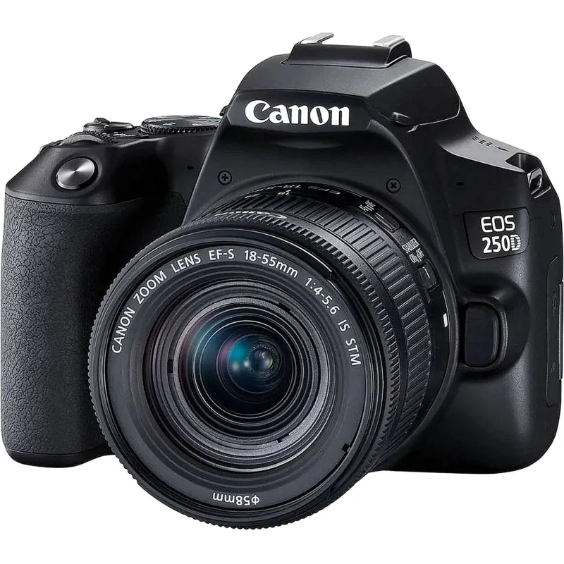 Фотоаппарат Canon EOS 250D Kit EF-S 18-55mm f/4-5.6 IS STM черный