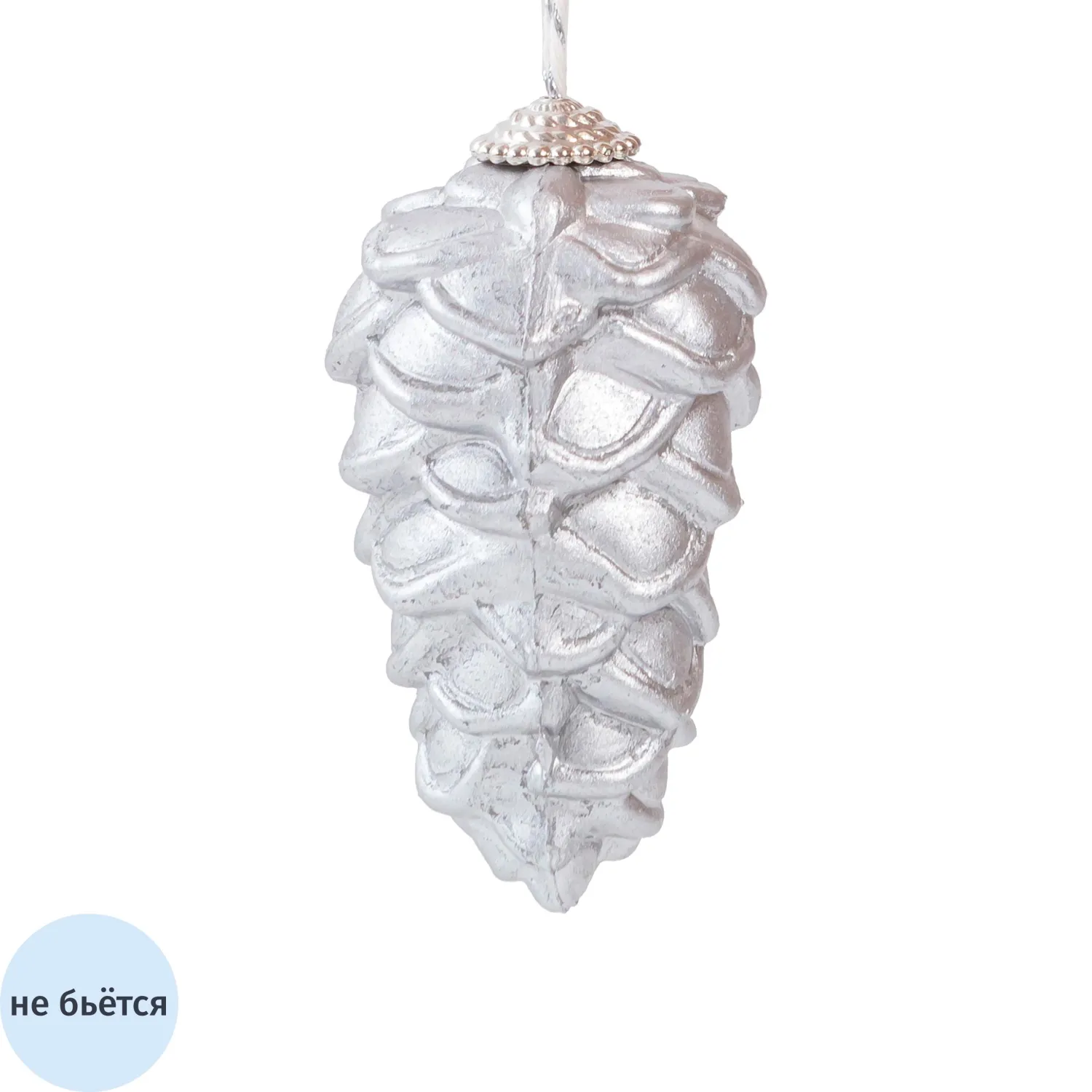 Игрушка Украшение НГ подвесное из полистирола / 8x4,5x4,5см арт.94409