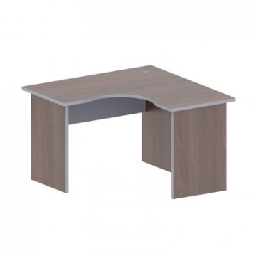 Мебель Easy B Стол угл.(437,258) т.дуб/сер.(560/570)Ш1200