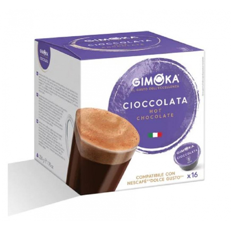Кофе в капсулах Gimoka Dolce Gusto Cioccokata (DG), 16кап/уп