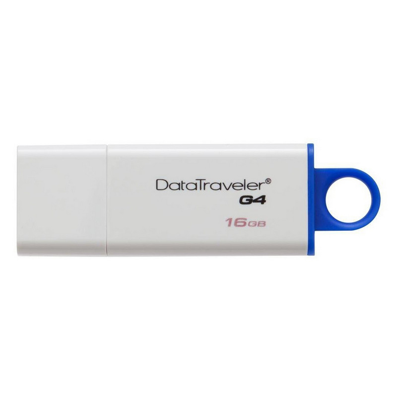 Флеш-память Kingston DataTraveler I G4, 16Gb, USB 3.0, б/син, DTIG4/16GB