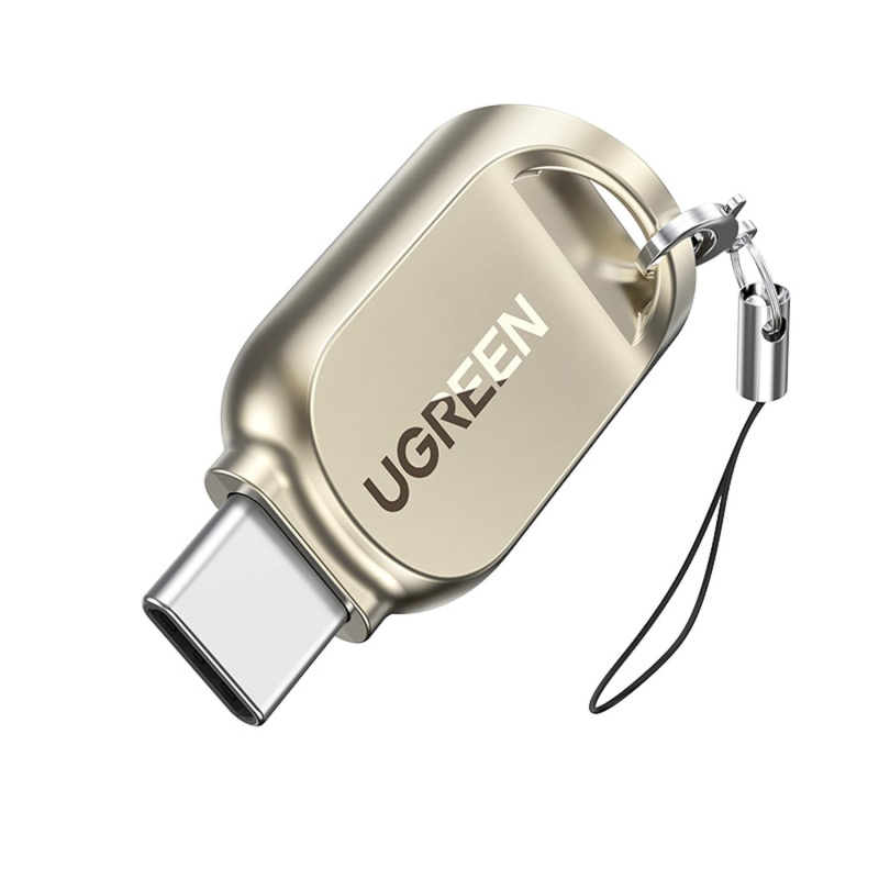 Картридер Ugreen CM331 USB C 3.1 для карт памяти SD/TF (80124)