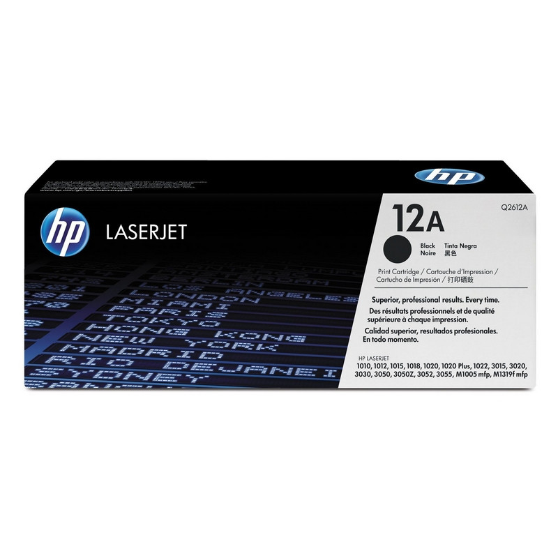 Картридж лазерный HP 12A Q2612A чер. для LJ 1010/1012/1015