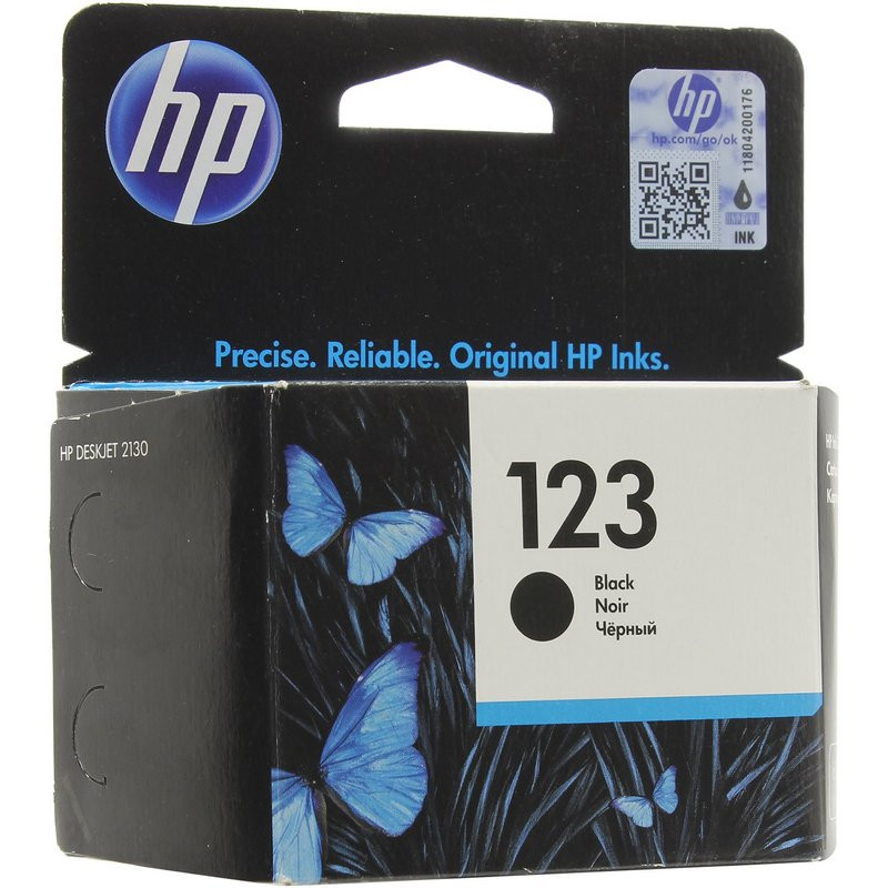 Картридж струйный HP 123 F6V17AE черный оригинальный