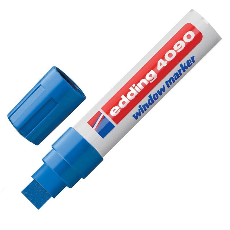 Маркер для окон EDDING E-4090/003 4-15мм (декоративный) синий