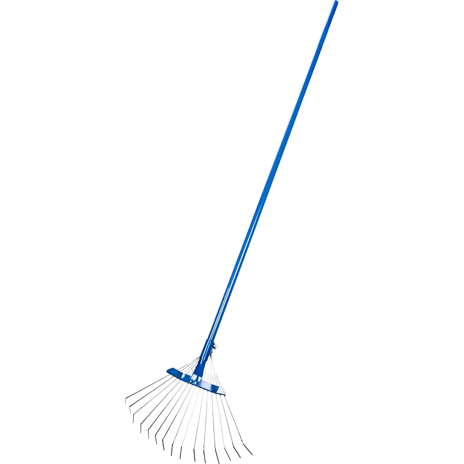 Грабли веерные РусТрейд с черенком 15 зубьев 30 см