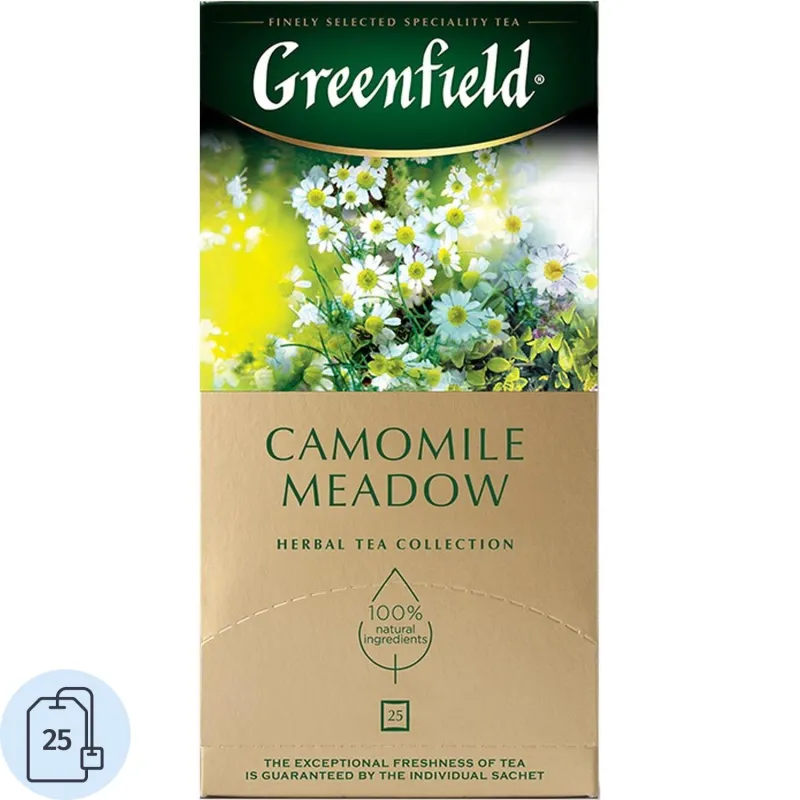 Чай Greenfield CAMOMILE MEADOW травяной 25пак