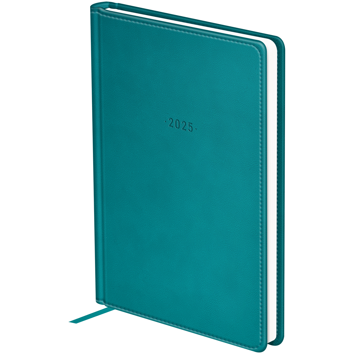 Ежедневник датированный 2025г., А5, 176л., твердый переплет, кожзам, BG "Winner. Dark teal", темно-бирюзовый