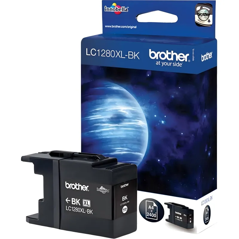 Картридж струйный Brother LC1280XLBK чер.пов.емк. для MFC-J6510DW/J6910DW