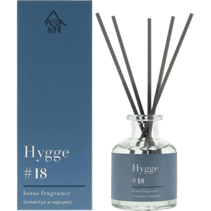 Аромадиффузор Arida Home Hygge №18 Османтус и нарцисс 50 мл