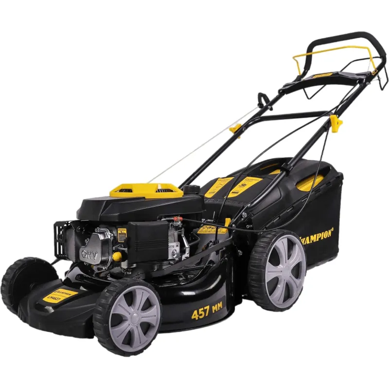 Газонокосилка Champion LM4627 (2,6кВт привод 457мм 60л 25-75мм 28,7 кг 3в1)
