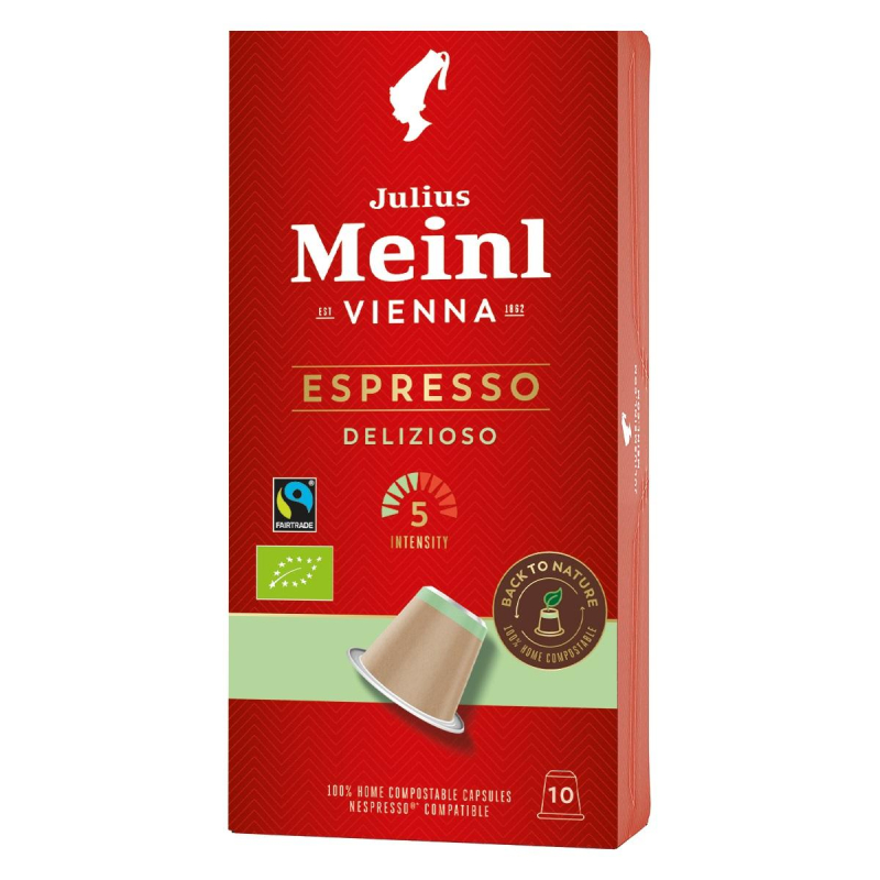 Кофе в капсулах Julius Meinl Espresso Delizioso, 10кап/уп