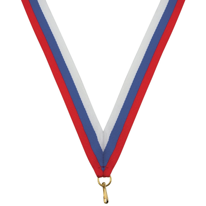 Лента для медалей 24 мм цвет триколор  LN5b