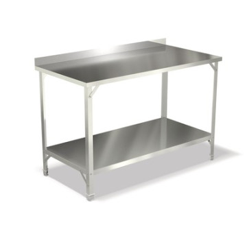 Метал.Мебель AppetiTT СПСП-1207 стол произв.с п.сплошн.борт,1200х700х850