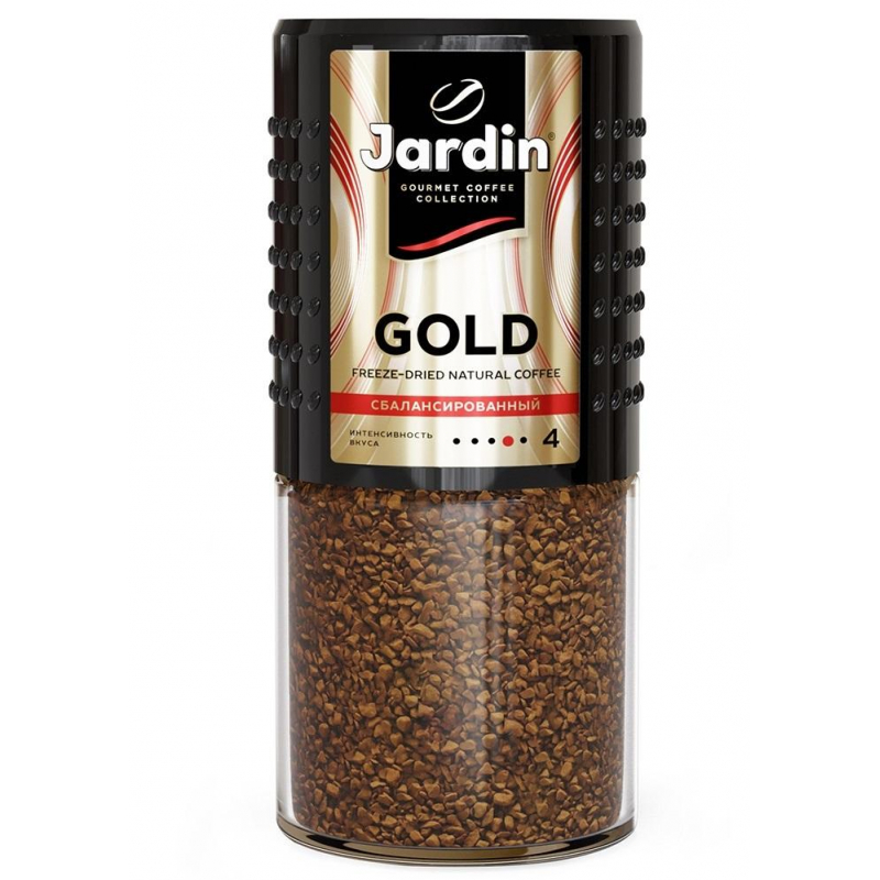 Банка кофе цена. Жардин Голд 95 гр. Кофе Jardin Gold растворимый 95г ст/б. Кофе Жардин Голд 190г. Кофе растворимый сублимированный "Жардин Голд" ст/б 190 гр.
