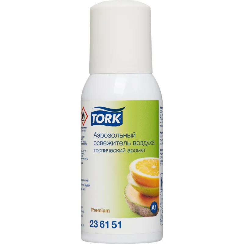 Баллон сменный для автоосвежителя Tork Premium А1 тропический 75мл 236151