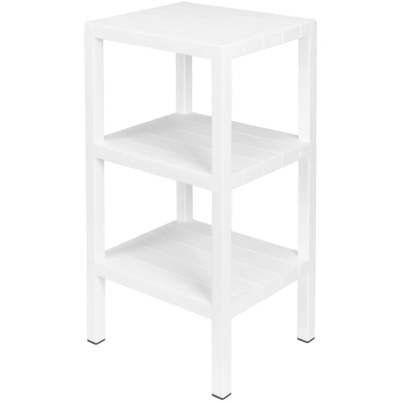 Этажерка BP_ прямоугольная Nature 384Х330Х725мм белый