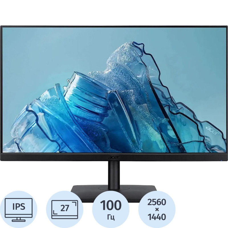 Монитор ACER V277UEBMIIPXV(UM.HV7EE.E10)27/UHD/IPS/100hz/350cd/4ms/HDMI/DP