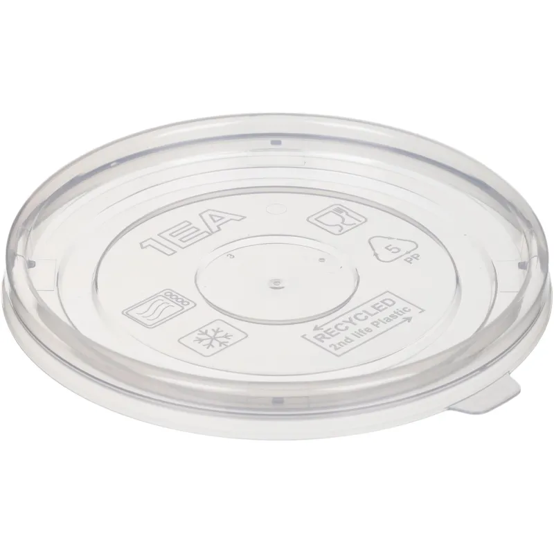 Крышка пластиковая OneClick 102х102 мм плоская прозрачная (550 шт/уп)