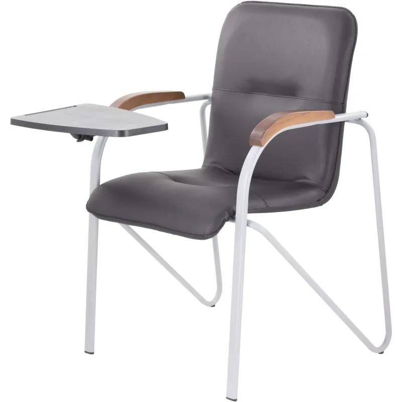 Конференц-кресло UP_EChair SAMBA(Самба) BOX GR Д8 Z11 (черный) со столиком