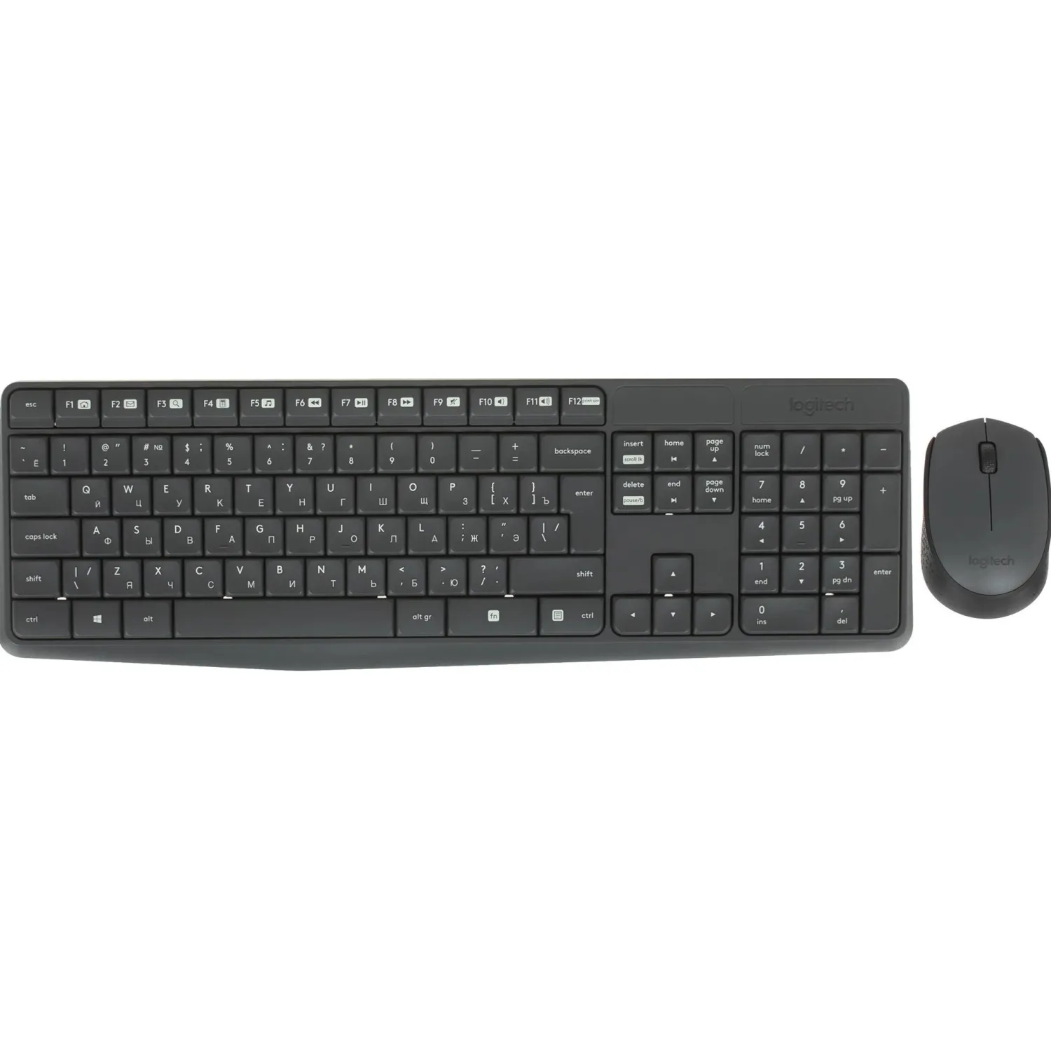 Комплект беспроводной клавиатура и мышь Logitech MK235 (920-007949)