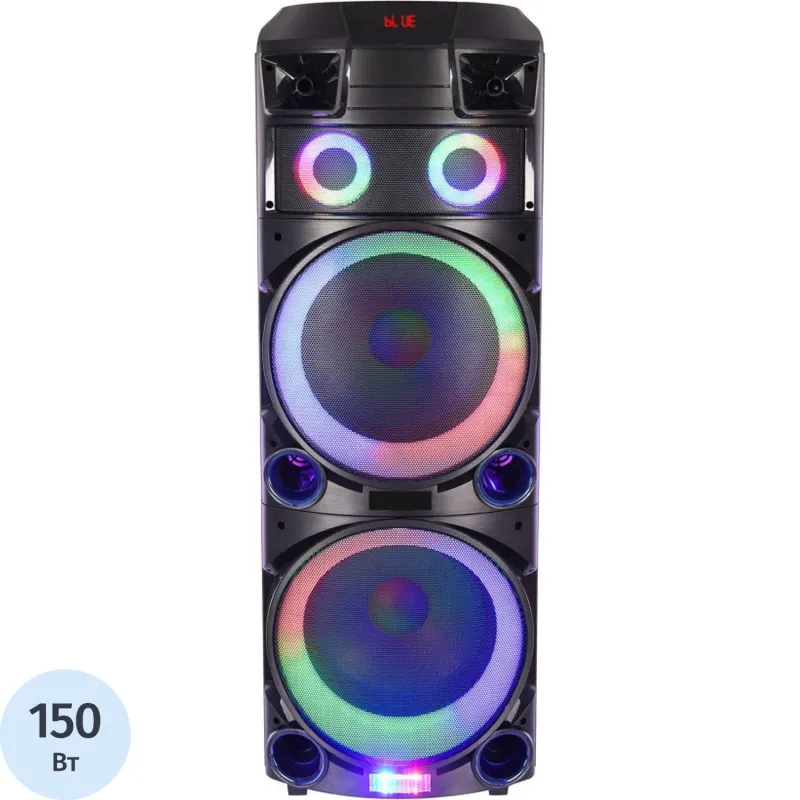 Акустическая система Supra SMB-1000, 150Вт, встр аккум, BT/FM/USB/AUX/MIC