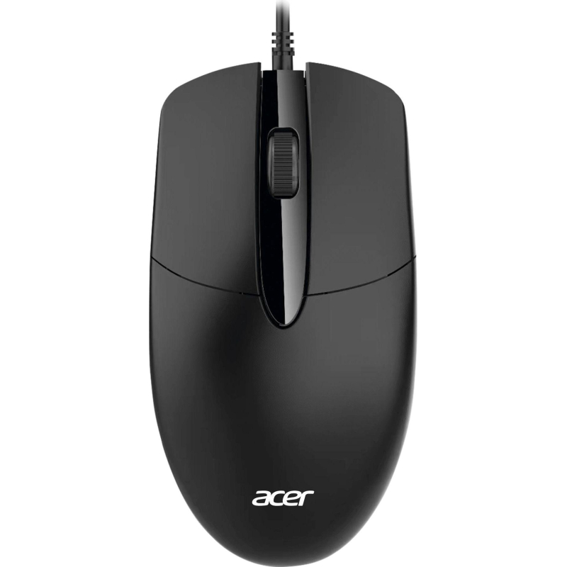 Мышь компьютерная Acer OMW300 оптическая/1200dpi/USB/черный