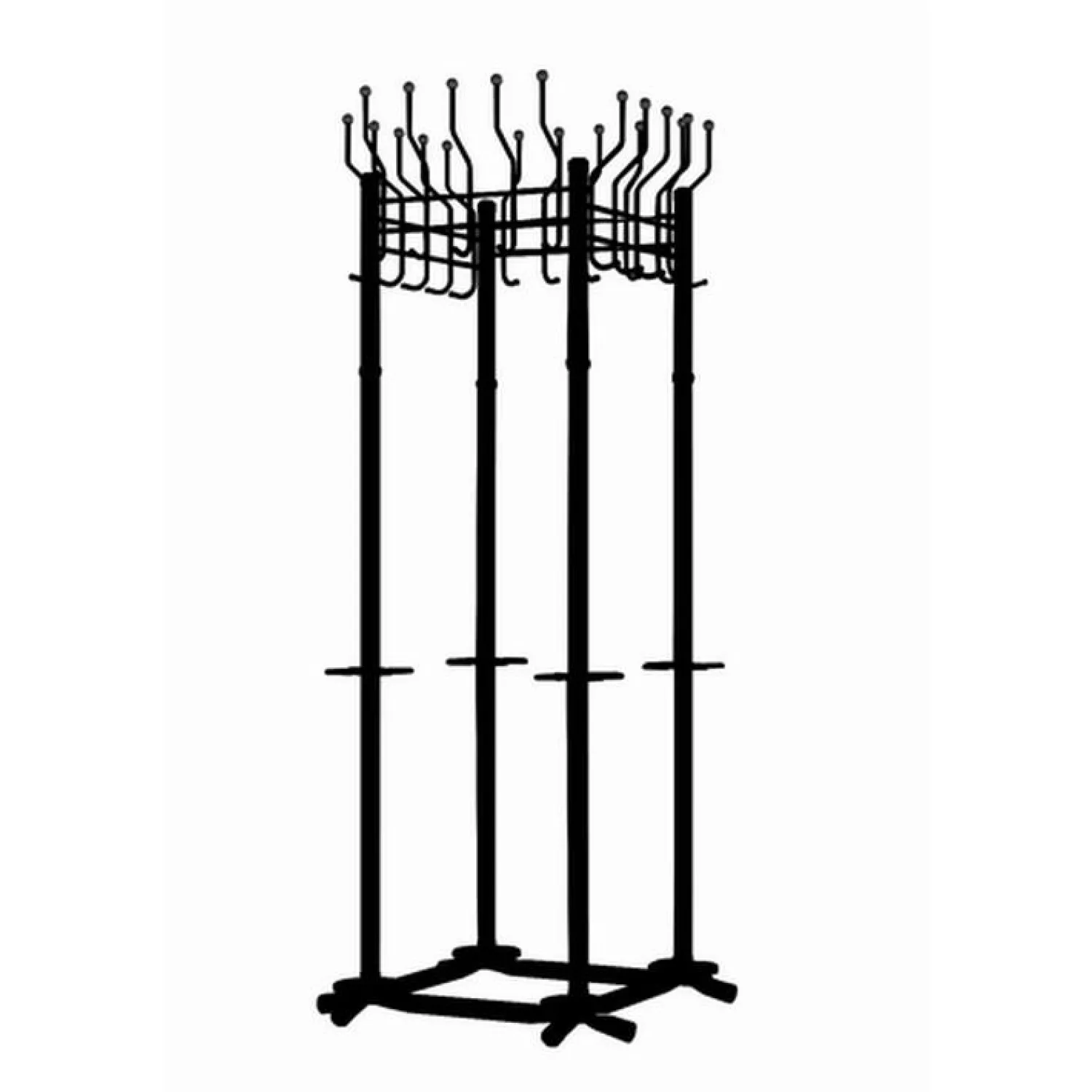 Вешалка TI_гардеробная Гардикс-4 черный