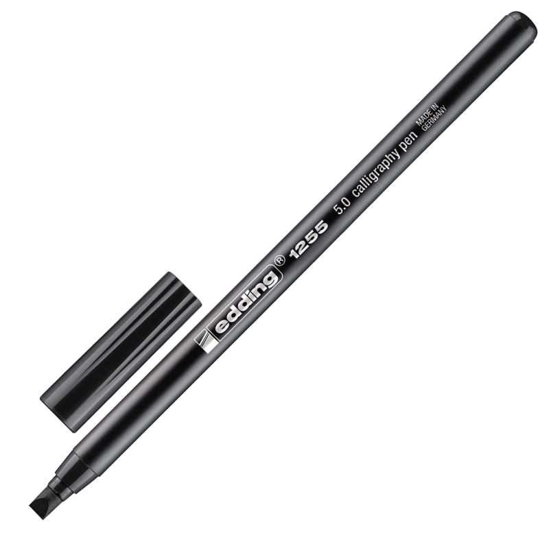 Ручка для каллиграфии E-1255 calligraphy pen 5.0 чёрный_001