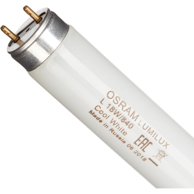 Электрич.лампа Osram Lumilux люмин. L 18W/840 G13 4000К хол.бел. 25шт/уп.