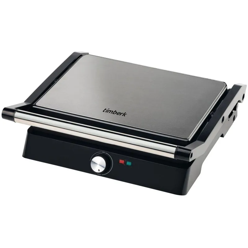 Электрогриль TIMBERK T-EG350M01, 2200Вт, черный