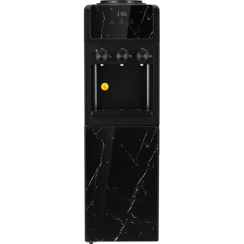 Кулер Ecotronic K25-LCE black Marble напольный
