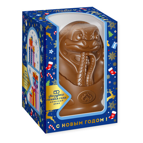 Шоколадная фигурка МОНЕТНЫЙ ДВОР "Символ года ТИГР", 100 г, в коробке, 0156