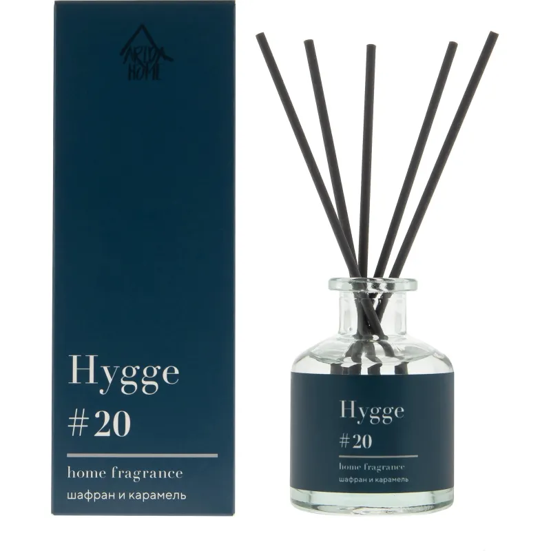 Аромадиффузор Arida Home Hygge №20 Шафран и карамель 50 мл