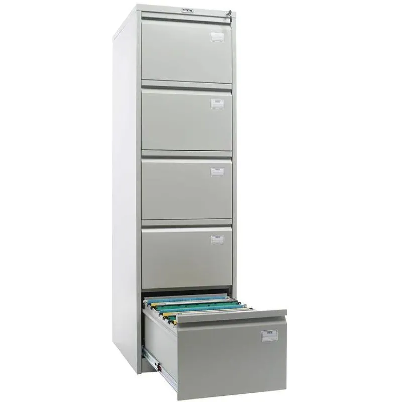 Картотека ПРАКТИК AFC-05 шкаф 5 секцион. А4, ц.замок, 467х630х1634