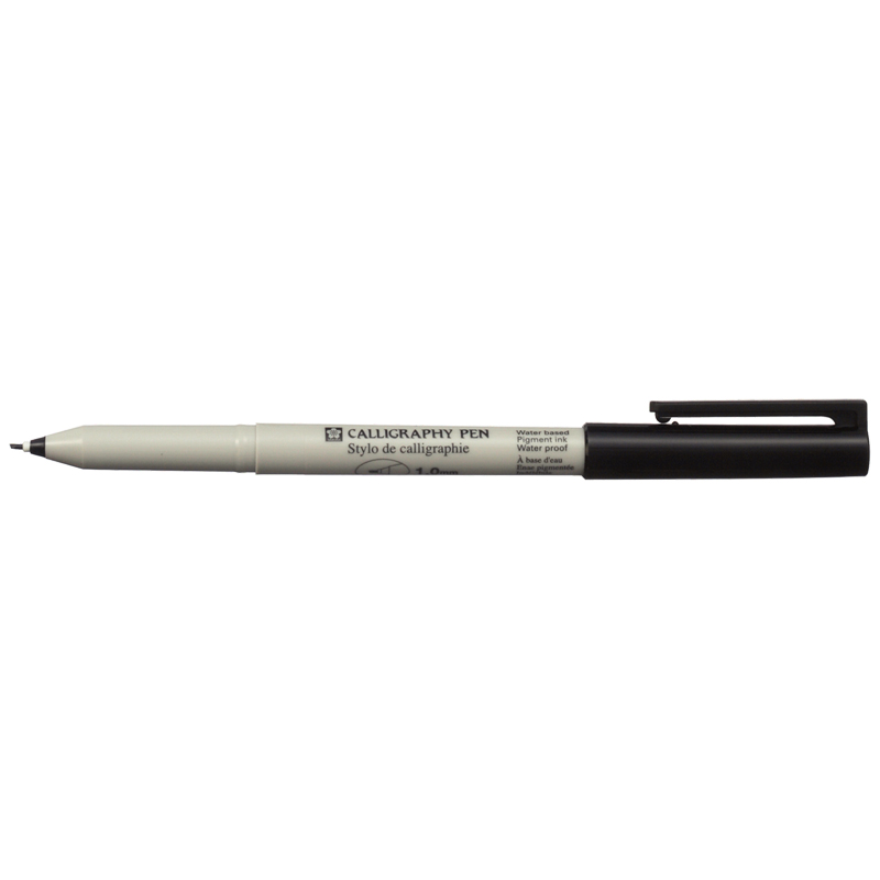 Ручка капиллярная Sakura "Calligraphy Pen" черная, 1,0мм