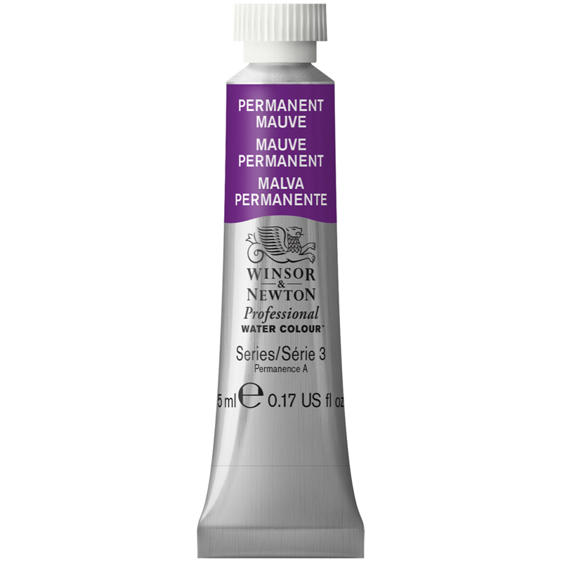 Акварель художественная Winsor&Newton "Professional", 5мл, туба, №491 мов перманентный